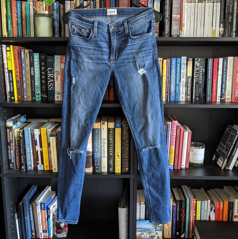 Hudson Nico Mid-Rise Super Skinny Jeans